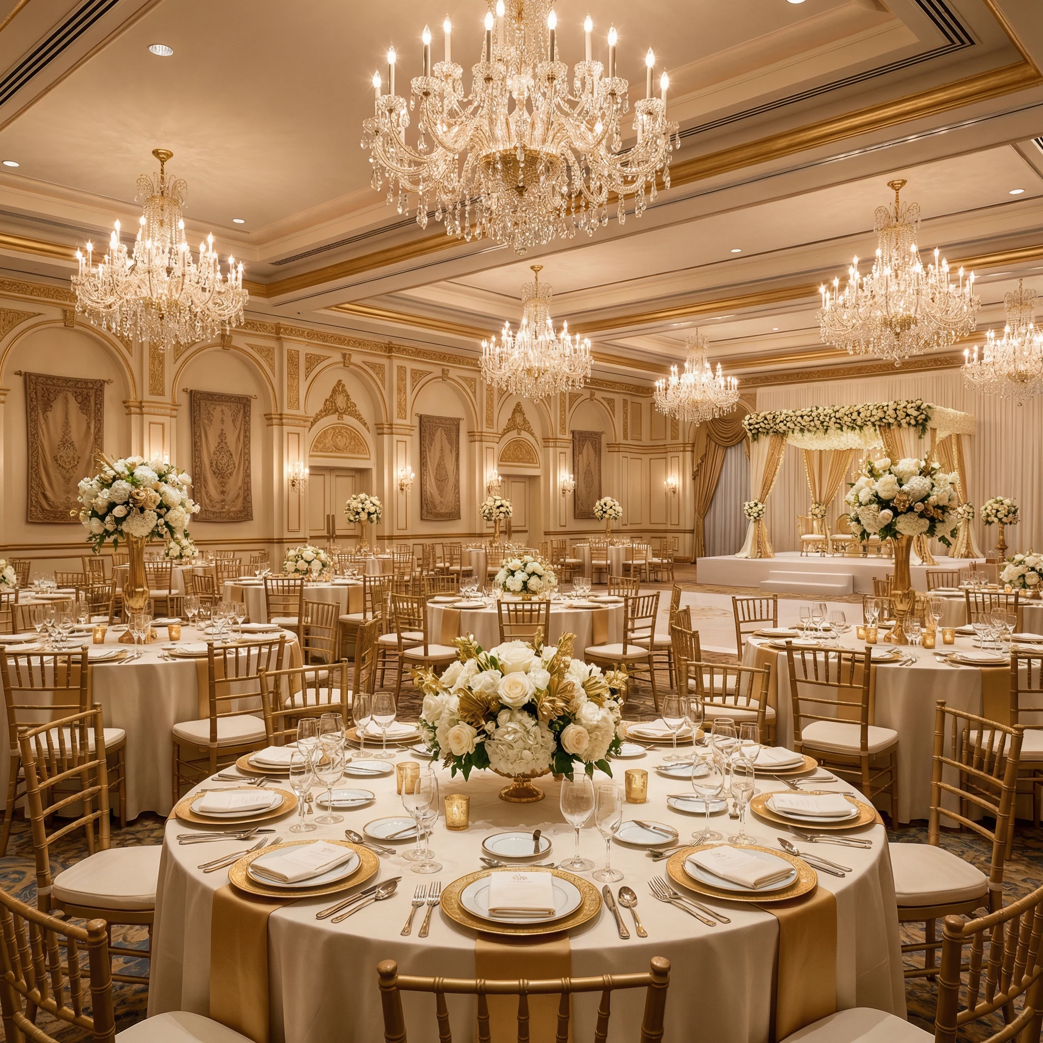 Grand Indian wedding banquet hall